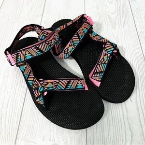 Teva Original Universal Sandals Boomerang Pink Lemonade